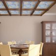 Alpujarreñas, manufacturing of rustic style coffered ceiling in Spain, classic rustic coffered ceiling from Spain
